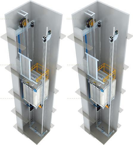 MRL elevator